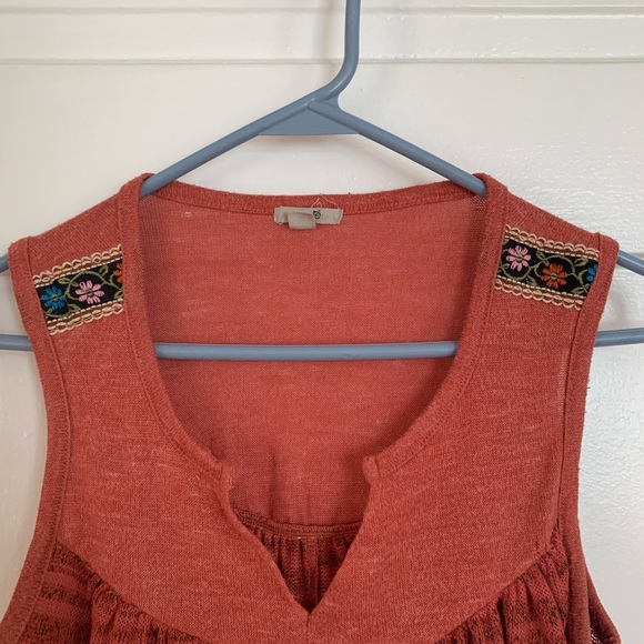 Urban Outfitters orange flows tank top - Picture 3 of 4